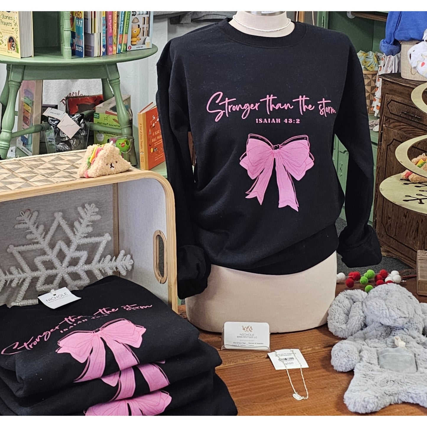 STRONGER THAN THE STORM SWEATSHIRT