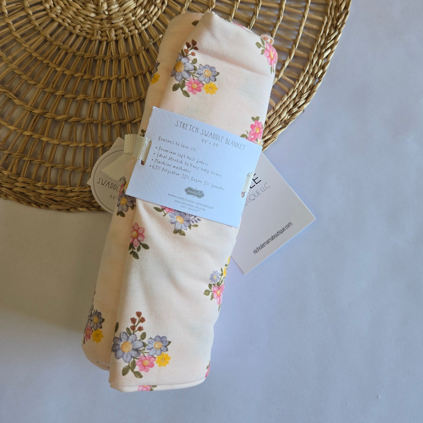 FLORAL SWADDLE