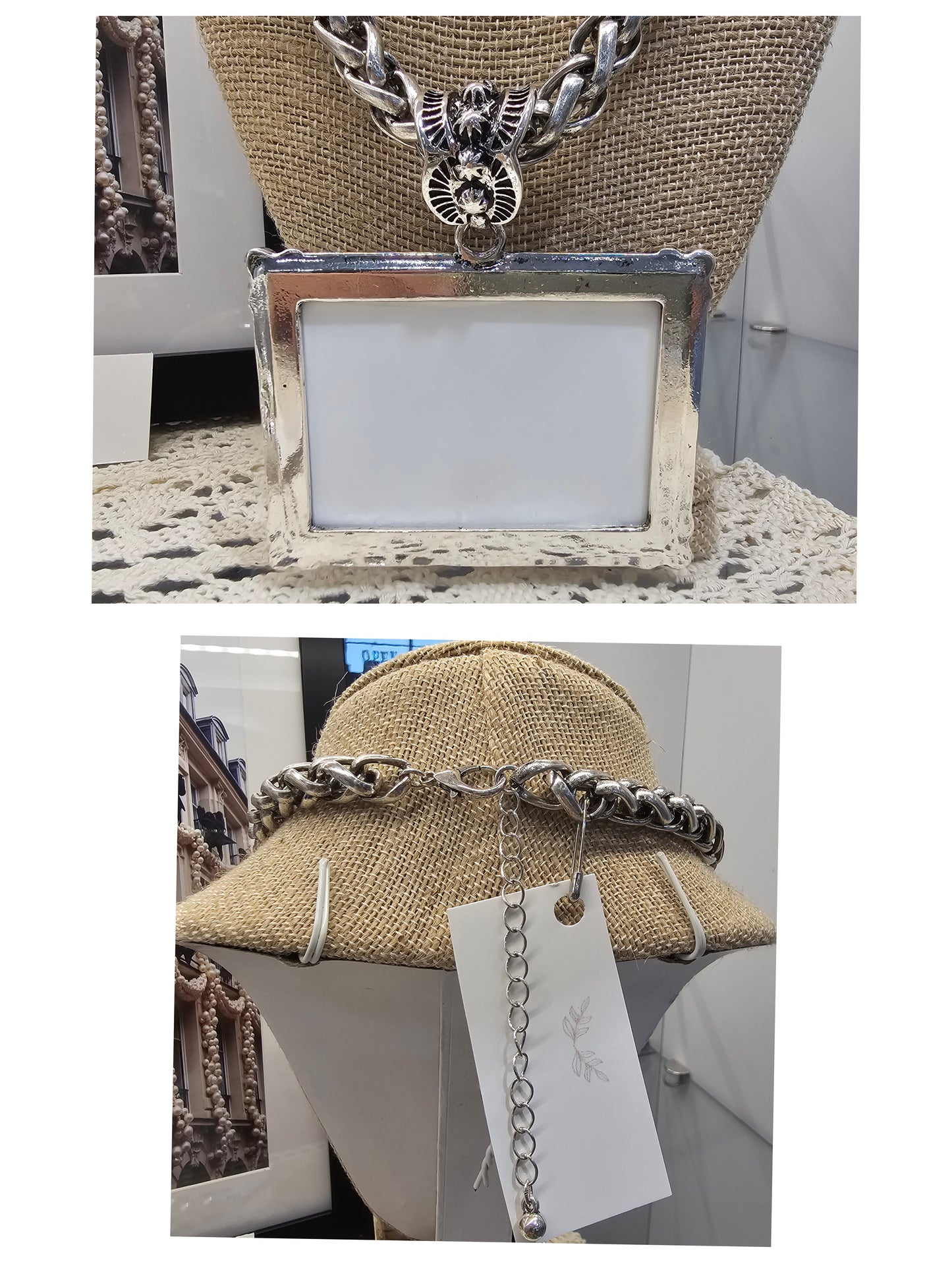 INDIANS ON HORSES NECKLACE