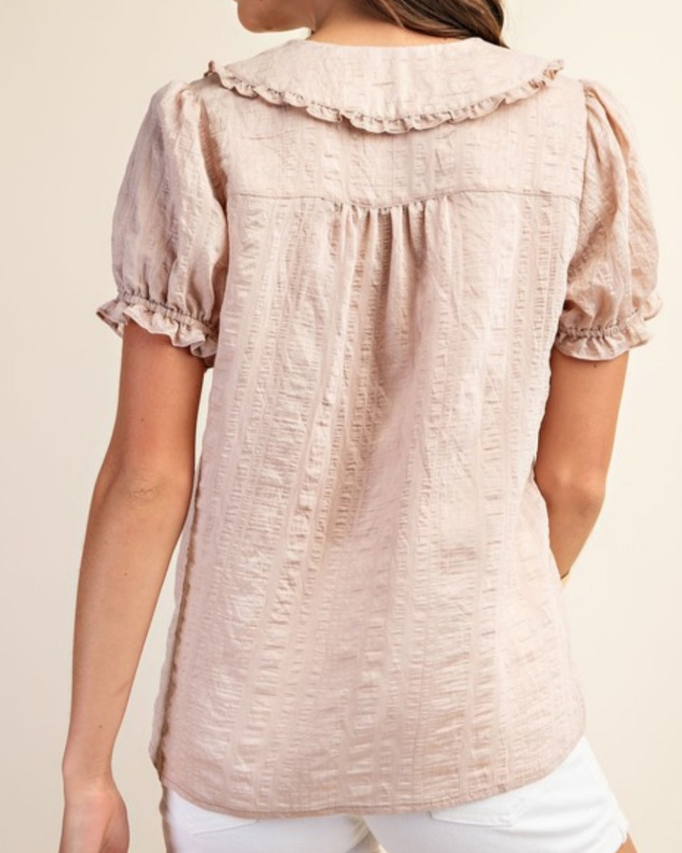PETTER PAN COLLAR SHIRT