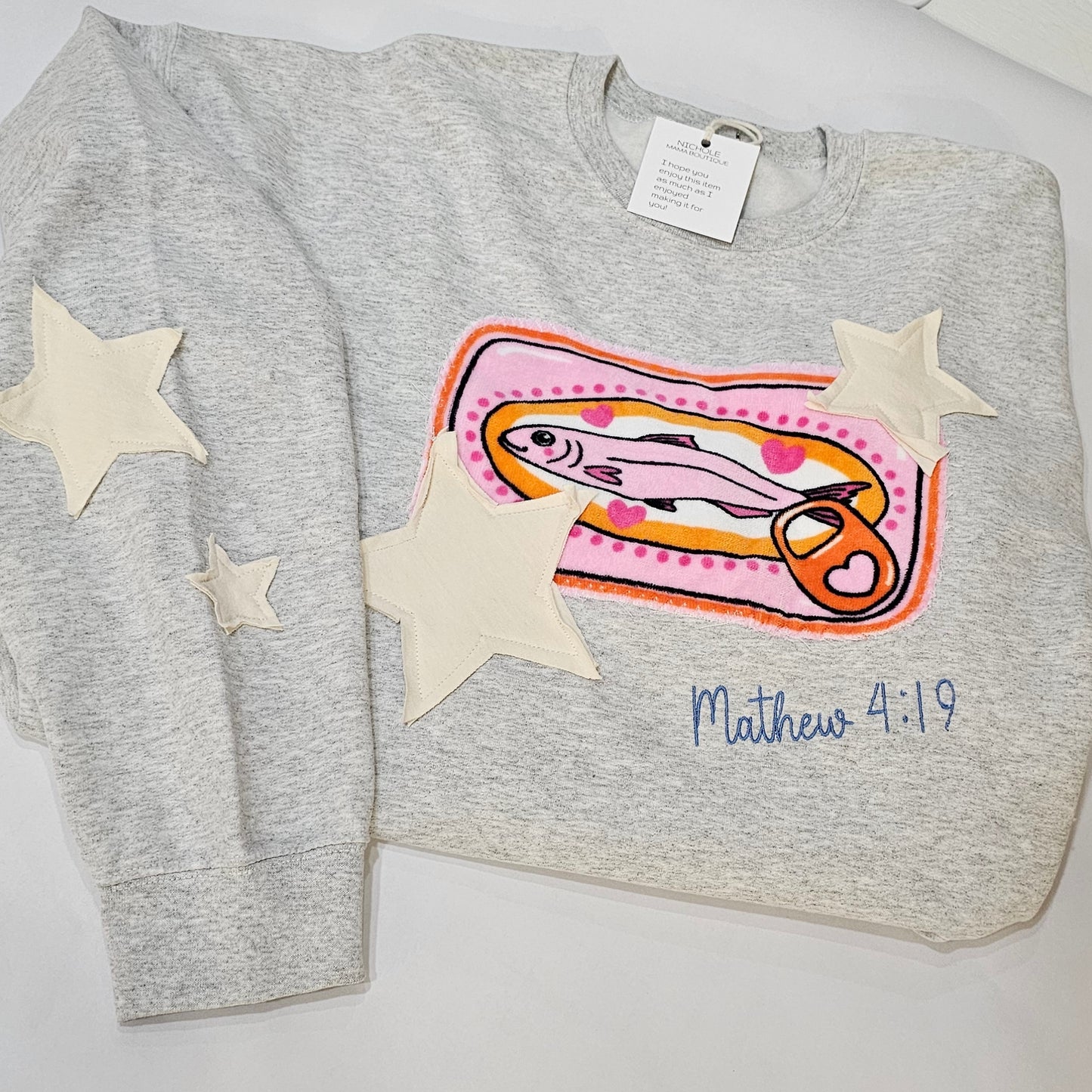 MATHEW 4:19 SWEATSHIRT