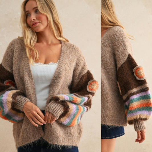CARDIGAN WITH STRIPES