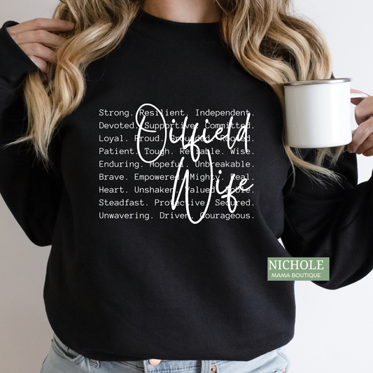 OIL FIELD WIFE SWEATSHIRT