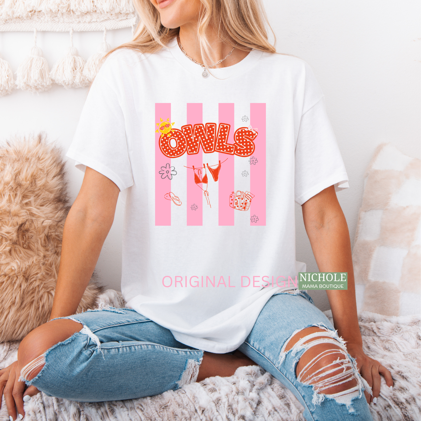 OWLS SUMMER VIBE TEE