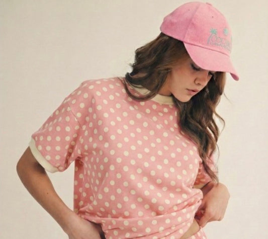 CREAM DOT TOP