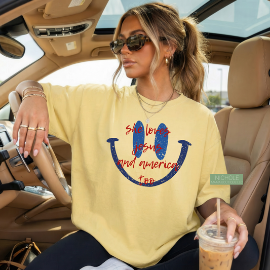 LOVES JESUS TEE