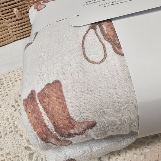 WESTERN BOOTS BLANKET
