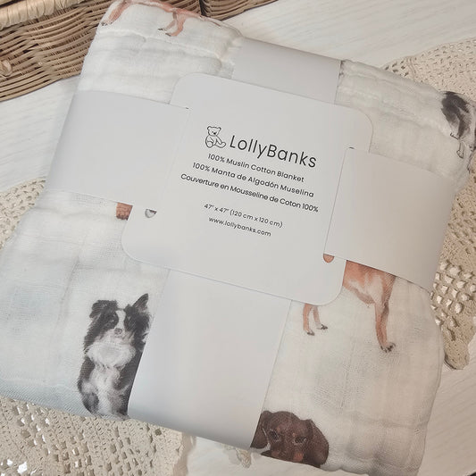 DOG PRINT BLANKET