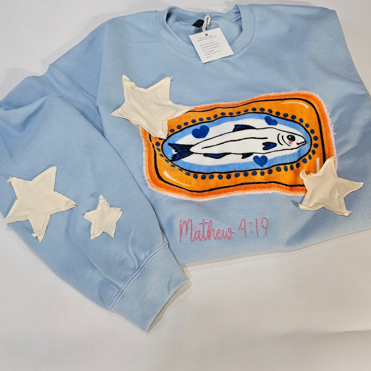 MATHEW 4:19 SWEATSHIRT