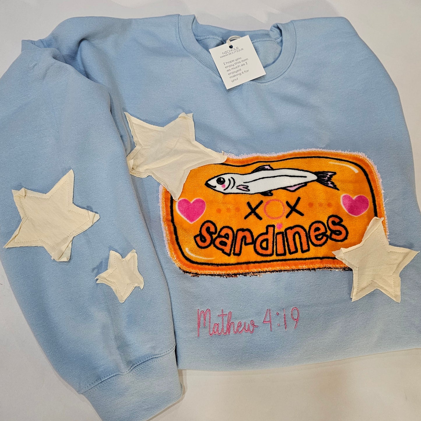 MATHEW 4:19 SWEATSHIRT