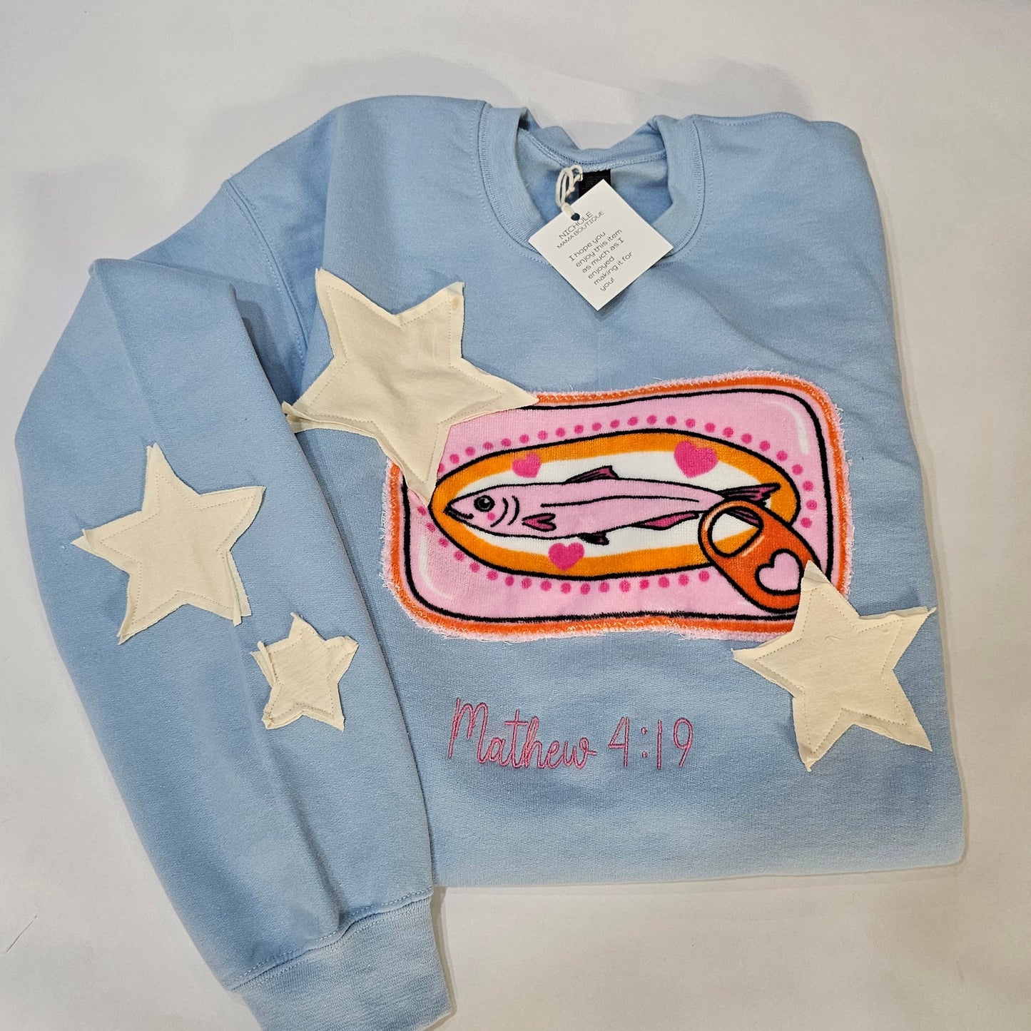 MATHEW 4:19 SWEATSHIRT
