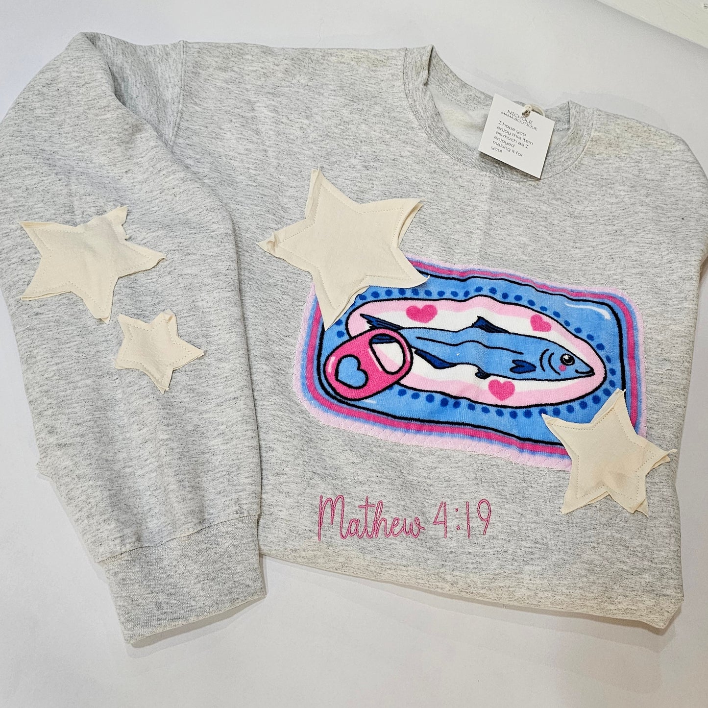 MATHEW 4:19 SWEATSHIRT