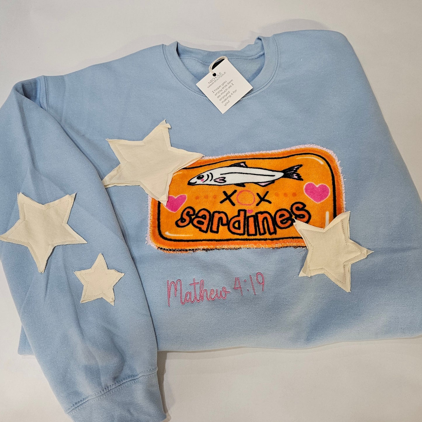 MATHEW 4:19 SWEATSHIRT