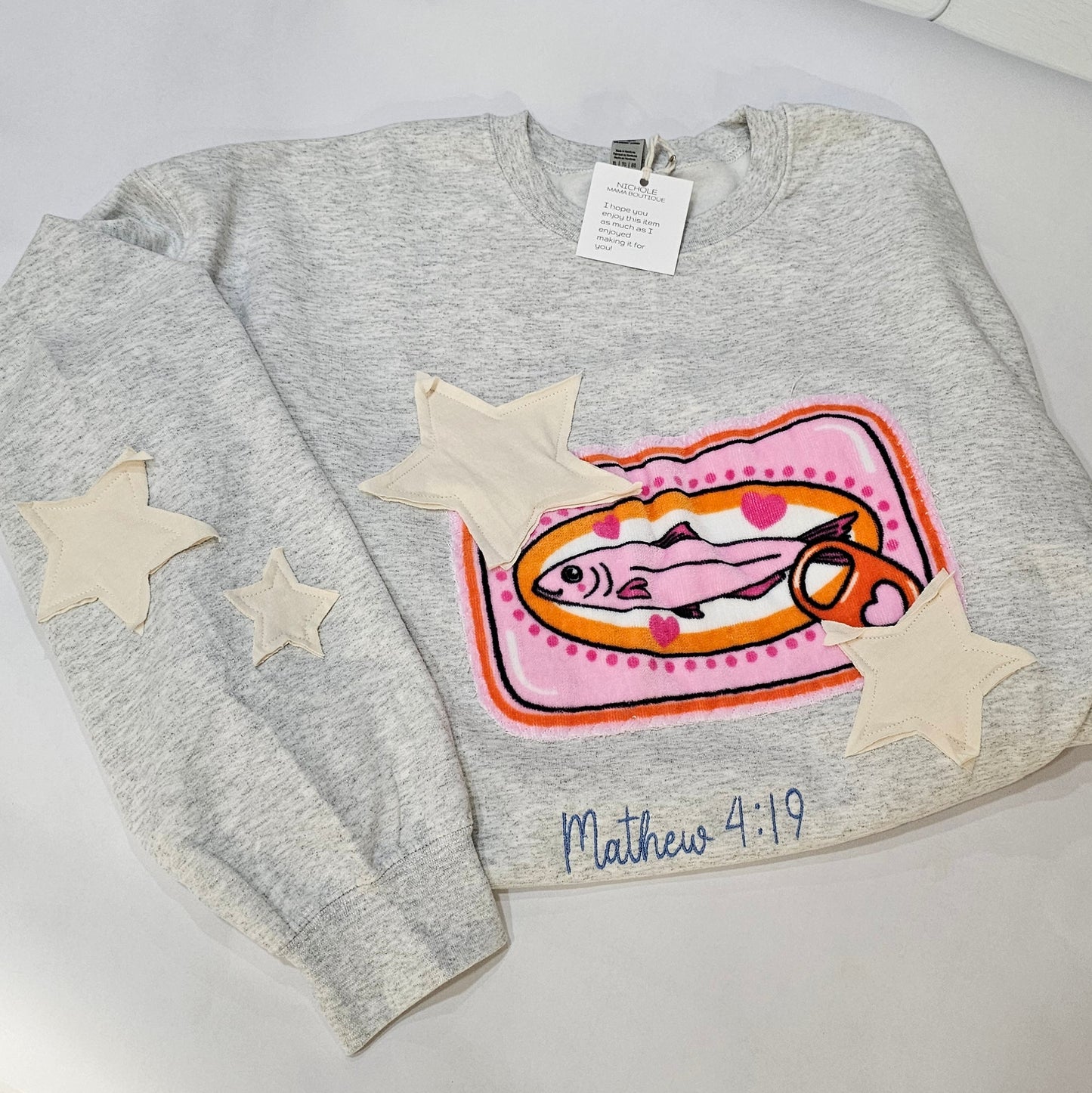 MATHEW 4:19 SWEATSHIRT