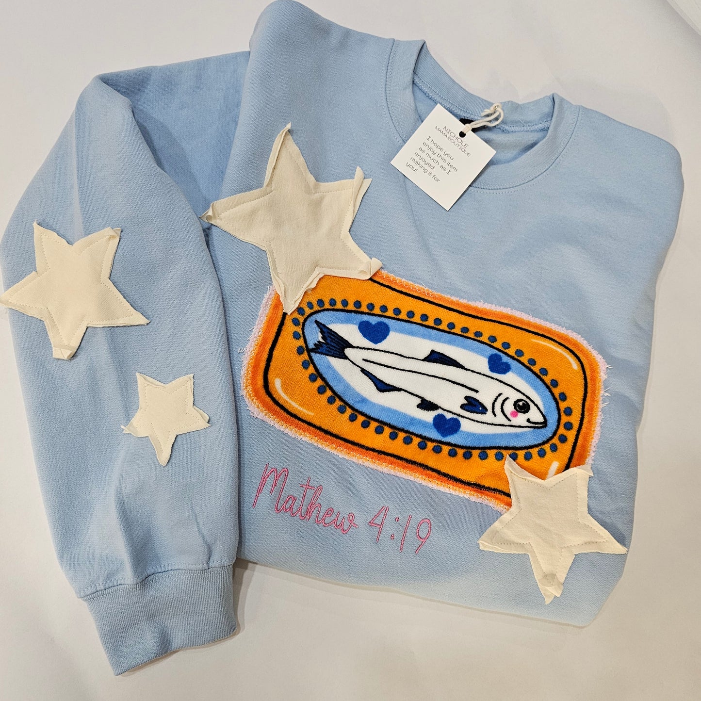 MATHEW 4:19 SWEATSHIRT